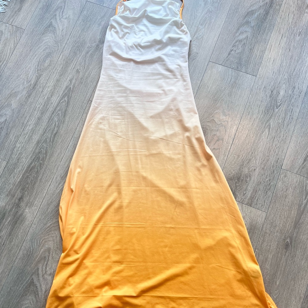 Elegant Ombre Maxi Dress